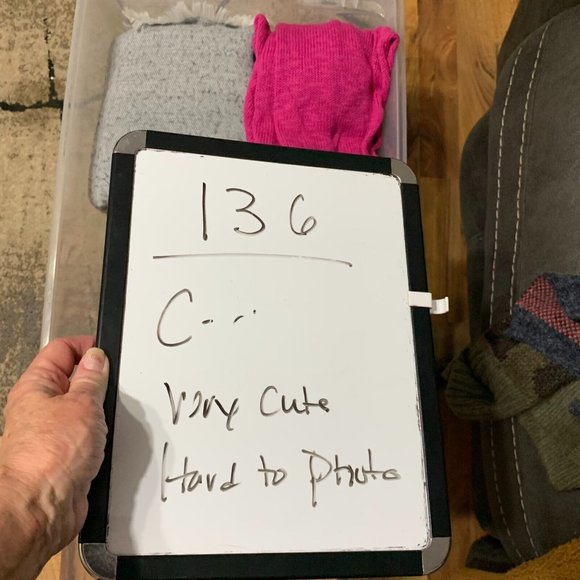 NWT JJ Basics Pink Cardigan Sweater Dress Jacket Cotton Open Front Large - Picture 9 of 9